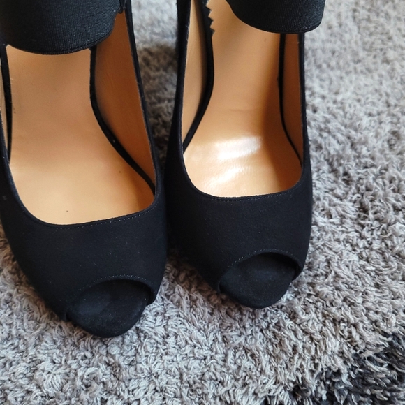 👠EUC👠 EMPORIO ARMANI LEATHER SUEDE PUMPS - Picture 9 of 10